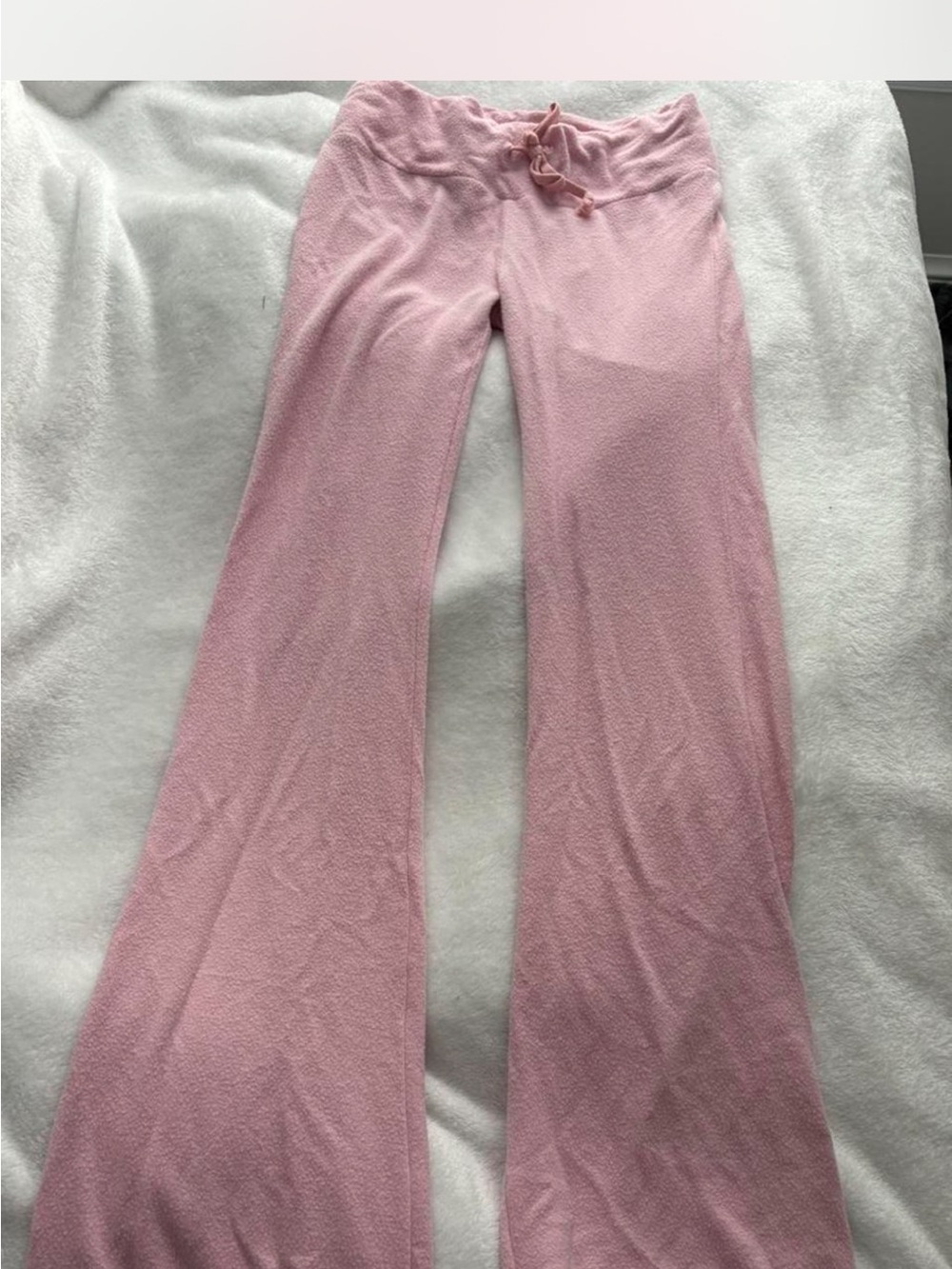 Wildfox Baby Pink Tennis Club Fleece Track Pants